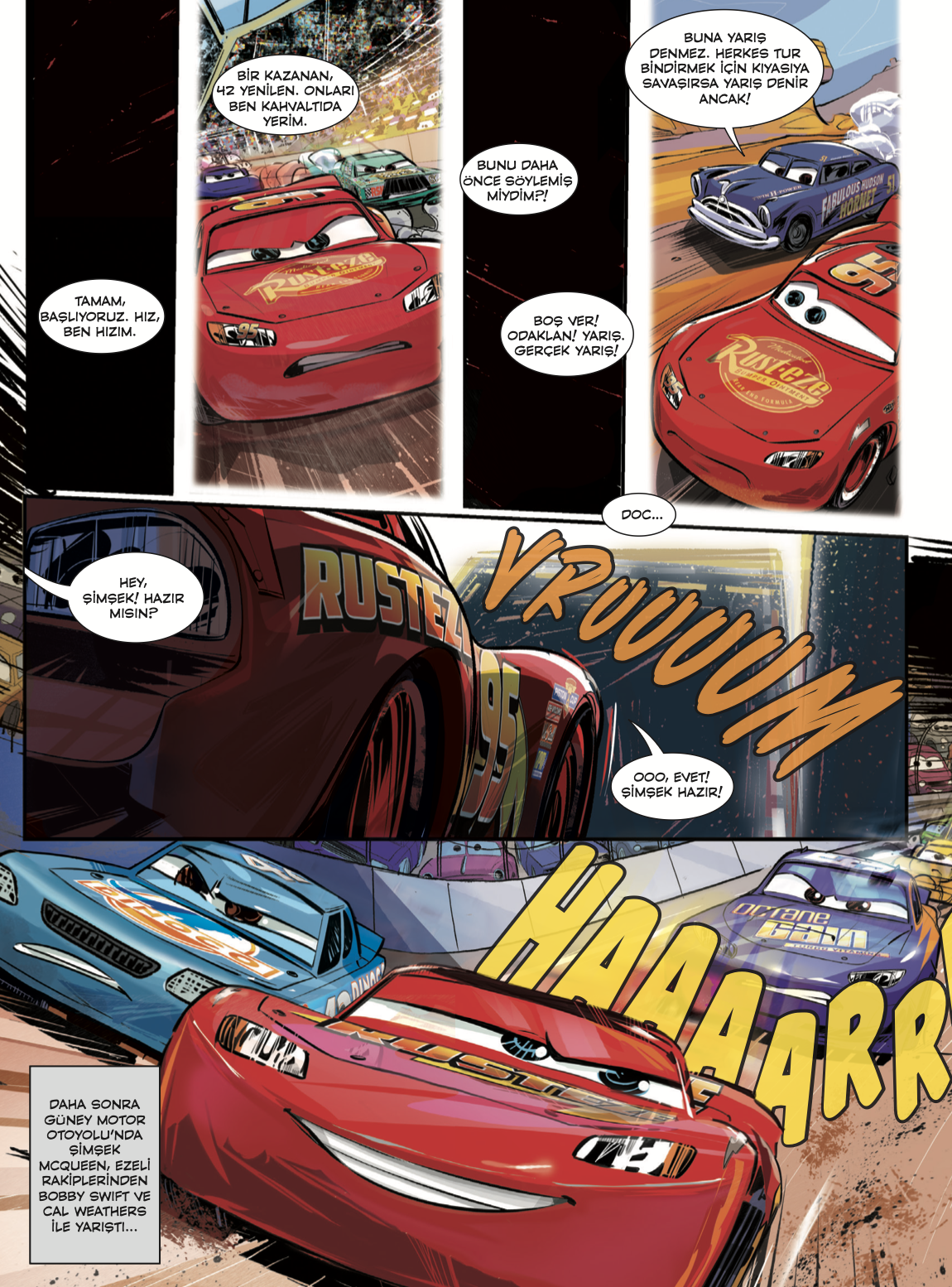 Disney Çizgi Klasikler Arabalar 3