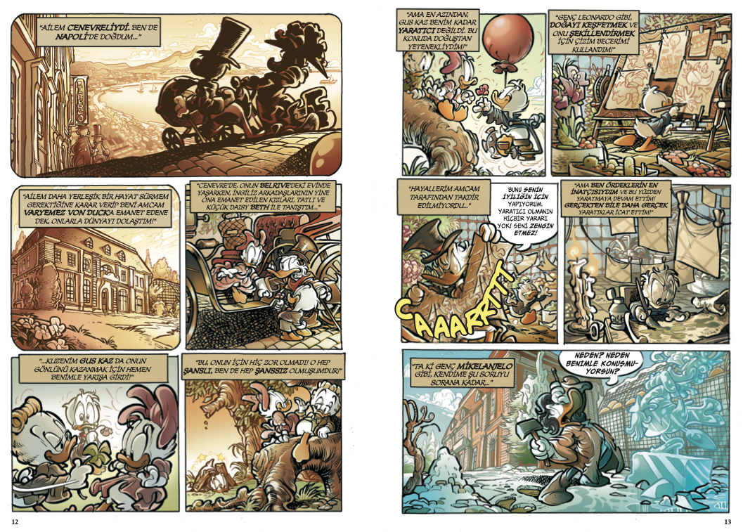 Disney Çizgi Klasikler Frankenstein Başrolde Donald