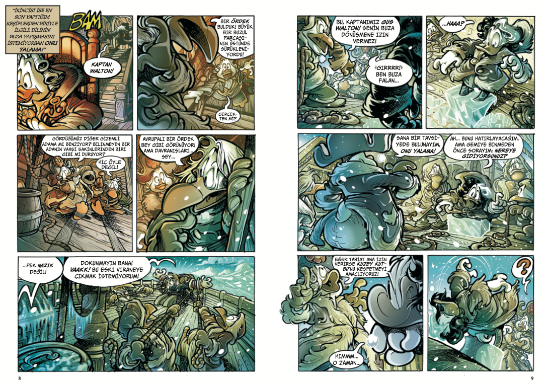 Disney Çizgi Klasikler Frankenstein Başrolde Donald