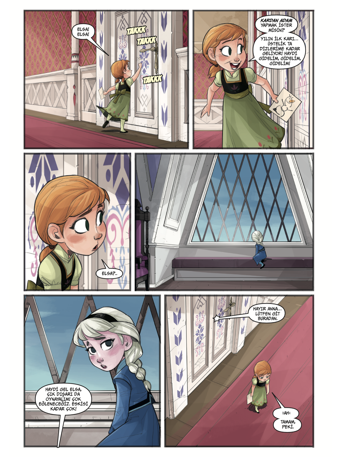 Disney Çizgi Klasikler Karlar Ülkesi Gerçek Hazine