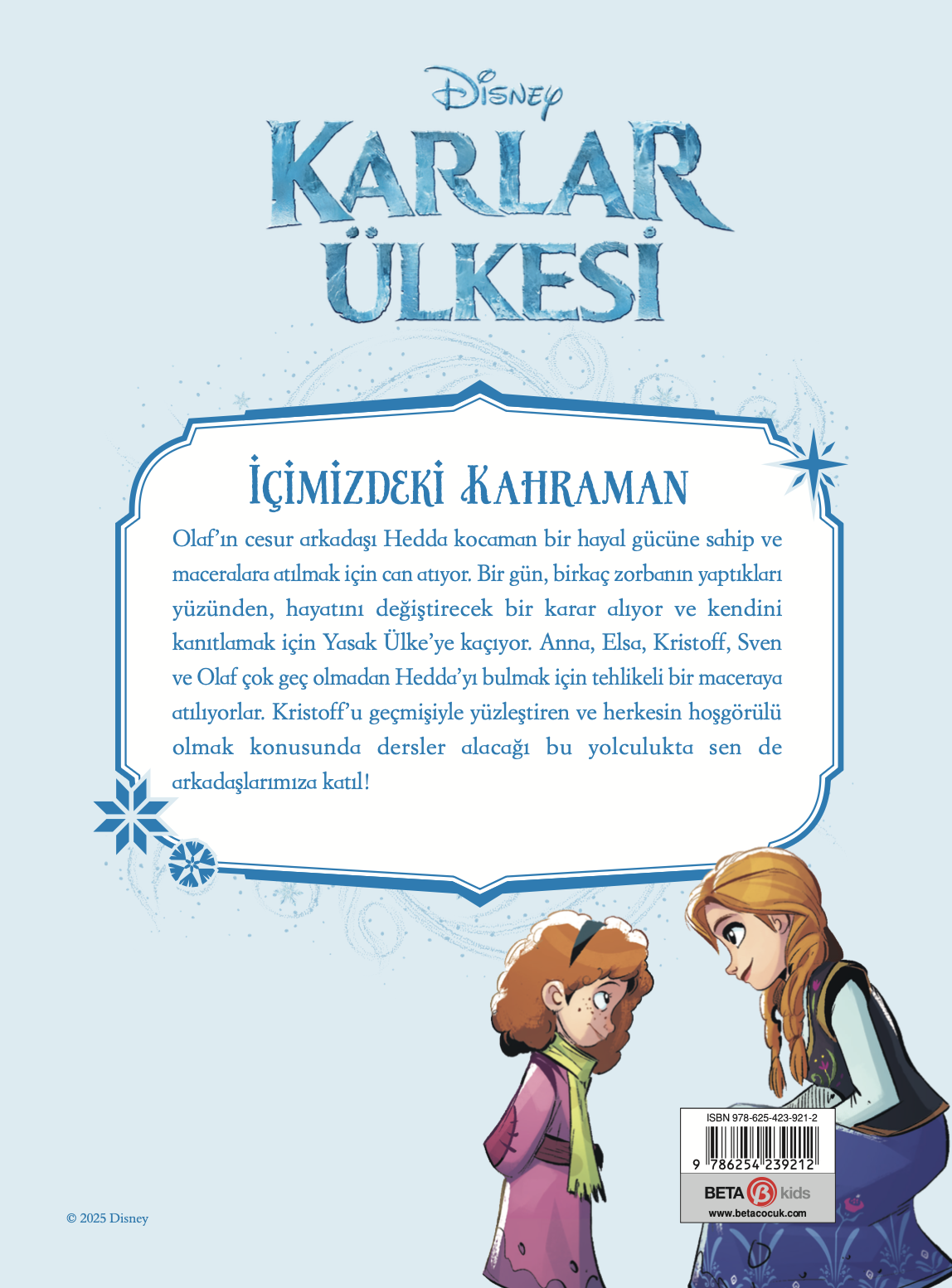 Disney Çizgi Klasikler Karlar Ülkesi İçimizdeki Kahraman