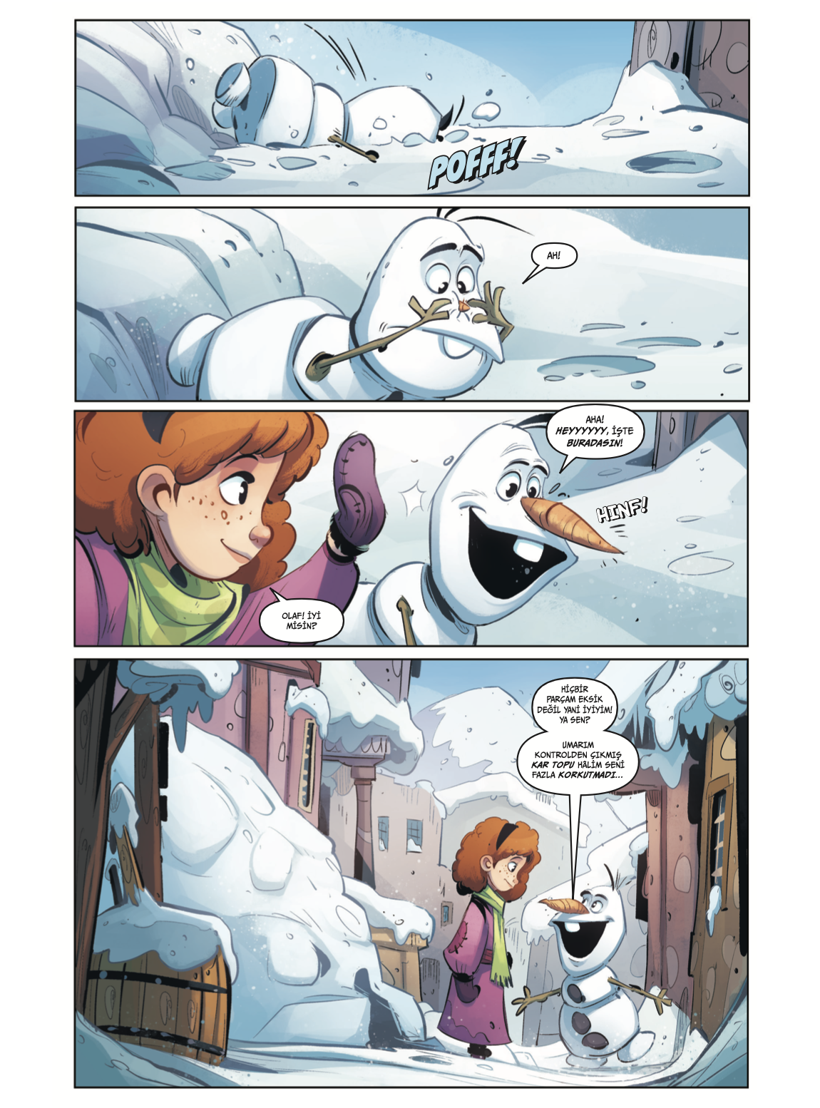 Disney Çizgi Klasikler Karlar Ülkesi İçimizdeki Kahraman