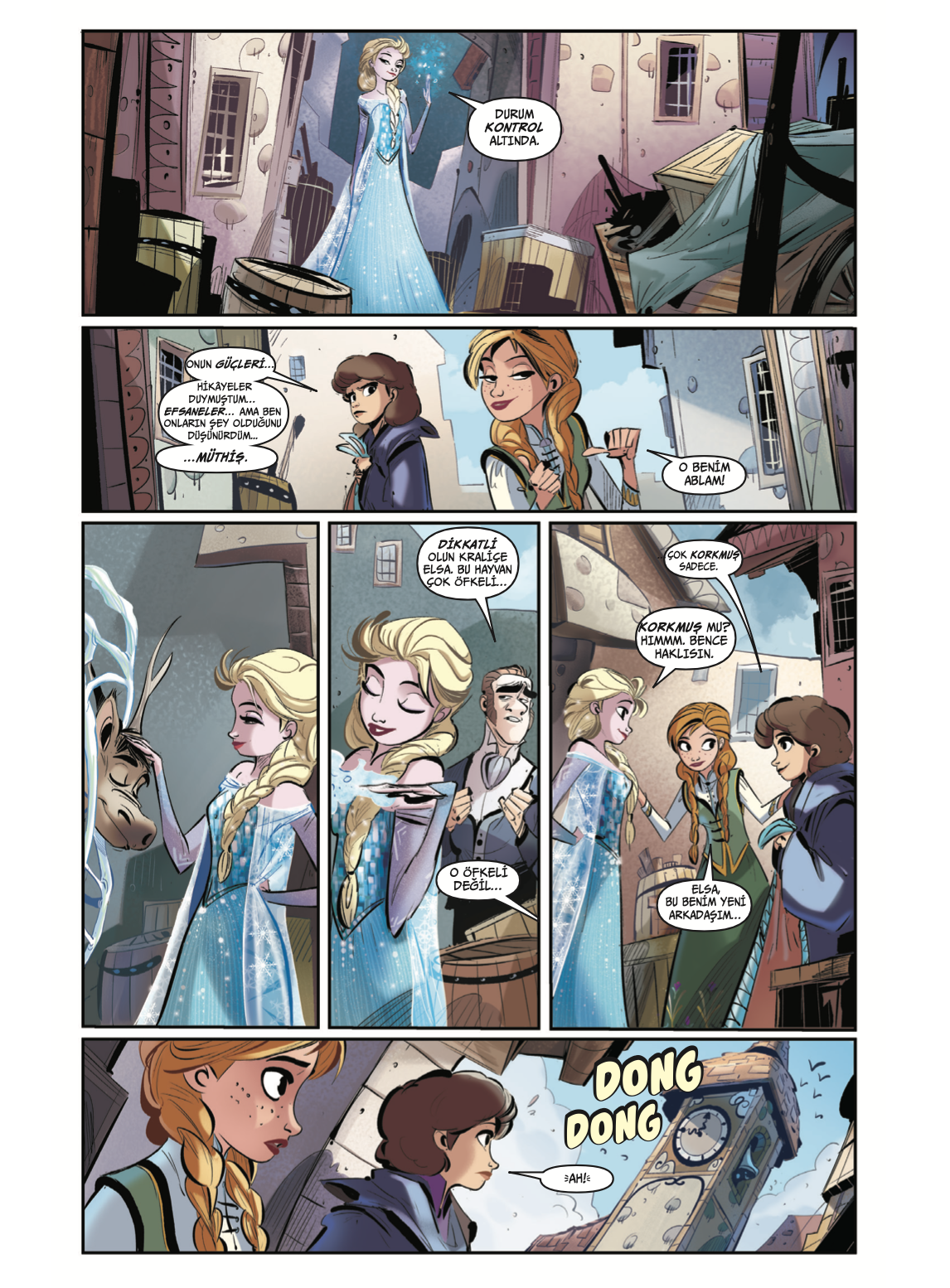 Disney Çizgi Klasikler Karlar Ülkesi Sınırları Aşmak