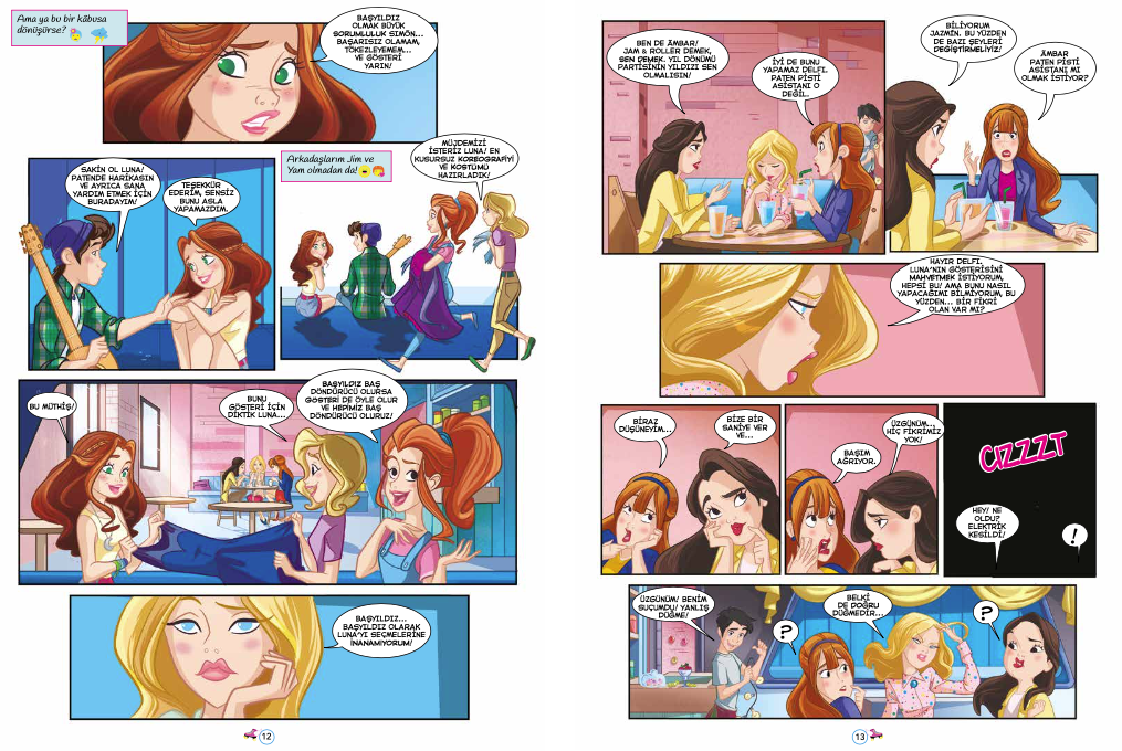 Disney Çizgi Klasikler Soy Luna Arkadaş Etkisi 2