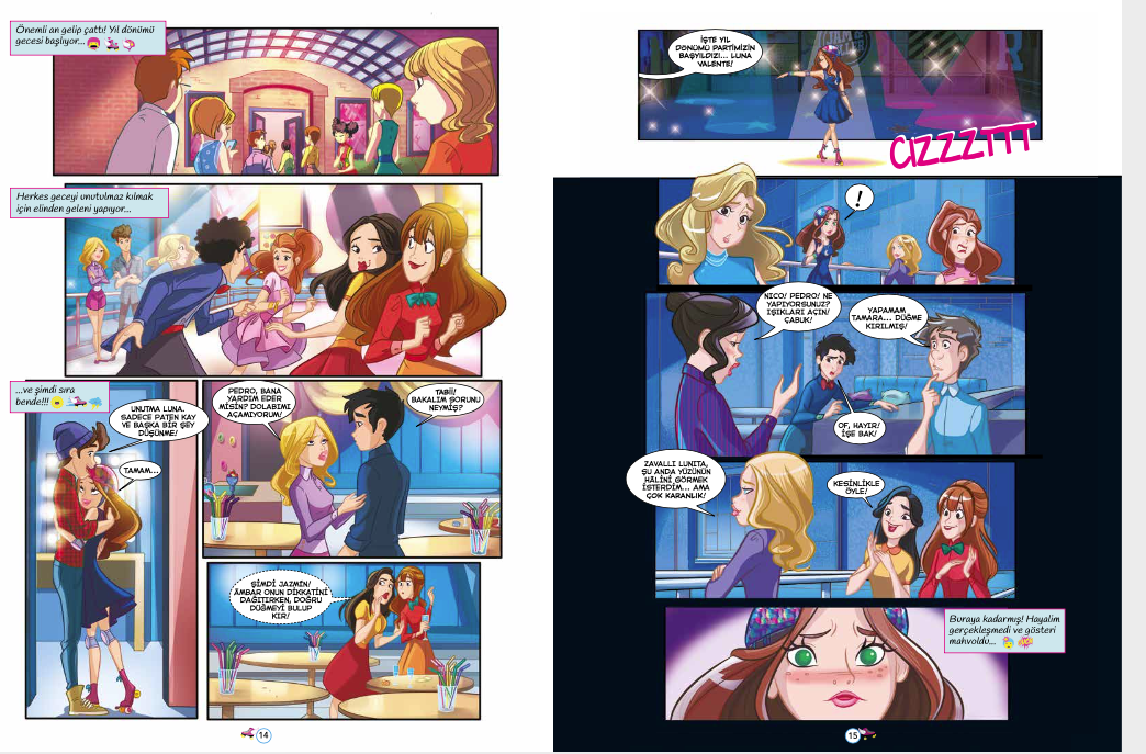 Disney Çizgi Klasikler Soy Luna Arkadaş Etkisi 2