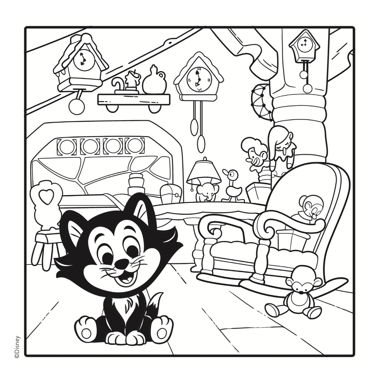 Disney Cozy Boyama HAYVANLAR