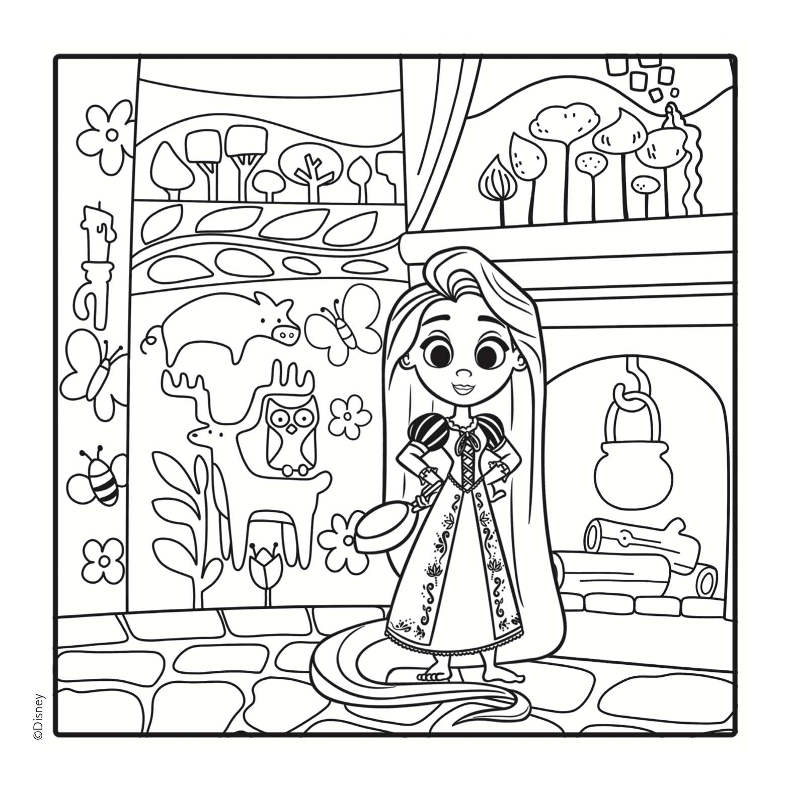 Disney Cozy Boyama MİNNOŞLAR