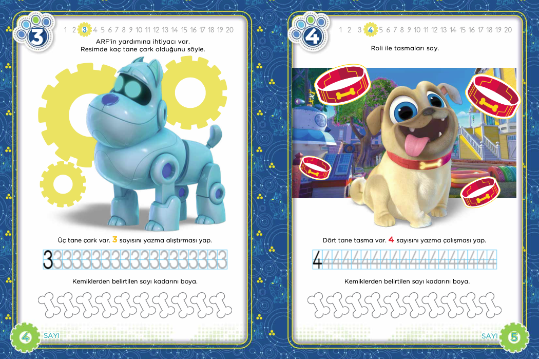 Disney Eğitsel Bingo ve Roli’nin Maceraları Sayılar ve Sayma