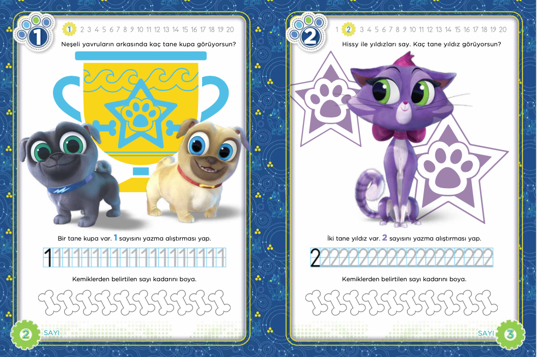 Disney Eğitsel Bingo ve Roli’nin Maceraları Sayılar ve Sayma