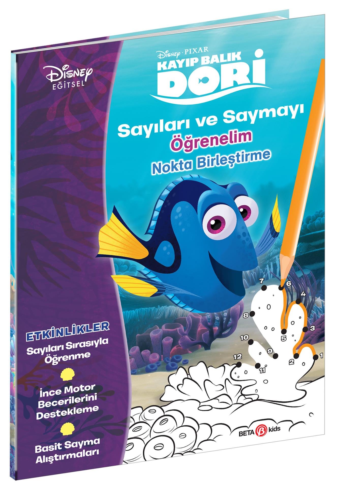 Disney Eğitsel Dori ABC’yi Öğrenelim Nokta Birleştirme