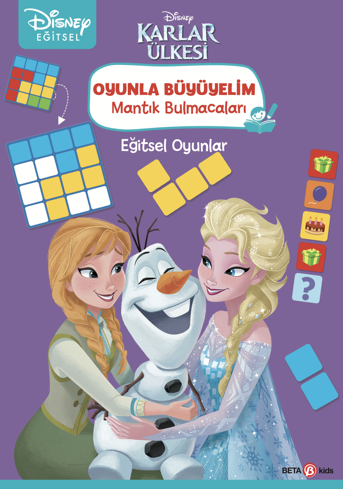Disney Eğitsel Oyunla Büyüyelim MANTIK BULMACALARI - KARLAR ÜLKESİ