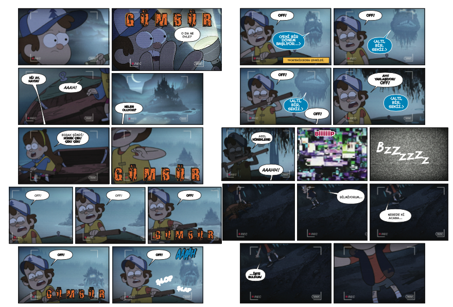 Disney Esrarengiz Kasaba Kısa Kısa Mabel'in Renk Rehberi