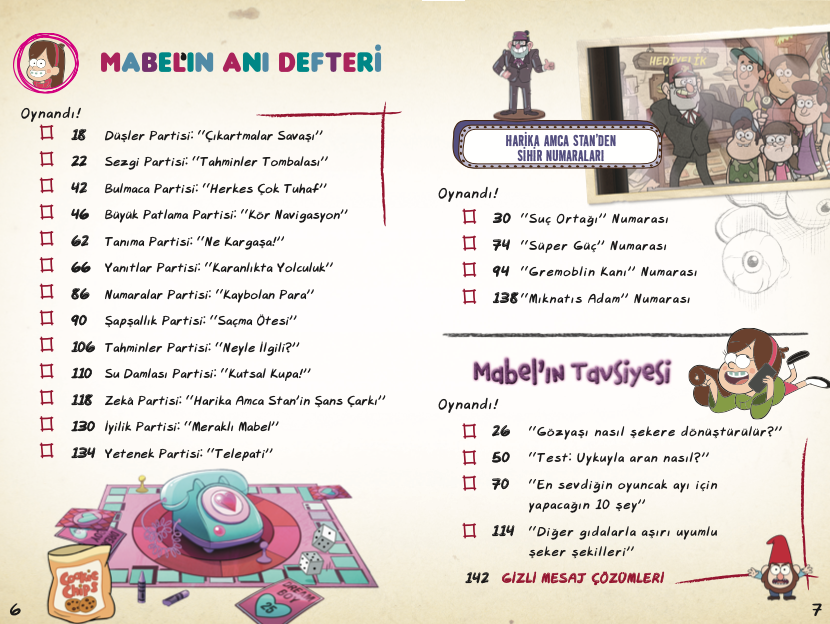 Disney Esrarengiz Kasaba Oyun Kitabı