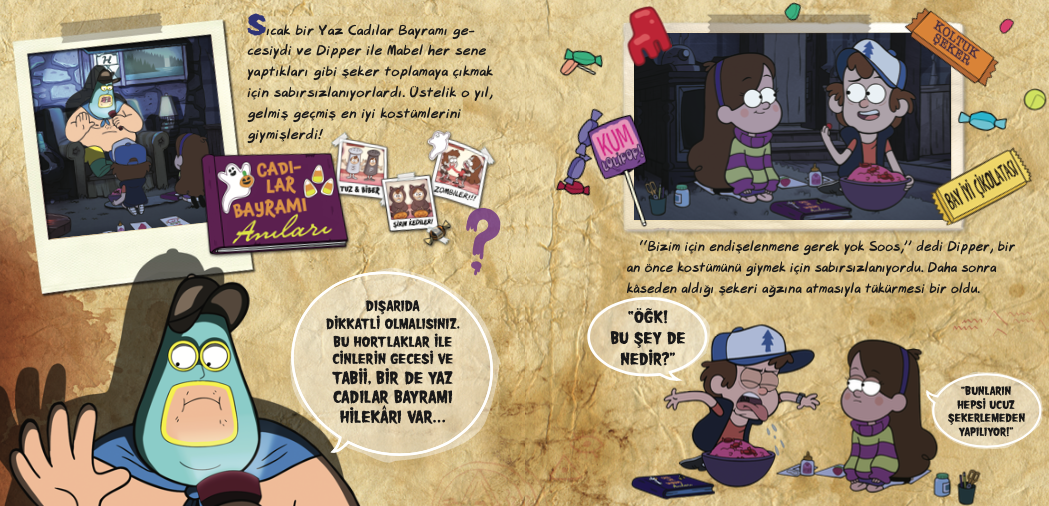Disney Esrarengiz Kasaba Yaz Cadılar Bayramı