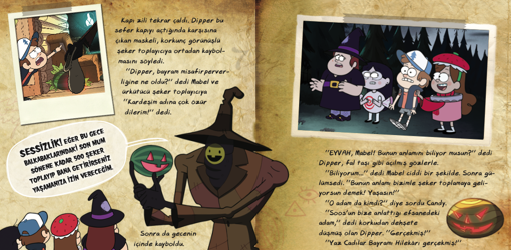 Disney Esrarengiz Kasaba Yaz Cadılar Bayramı