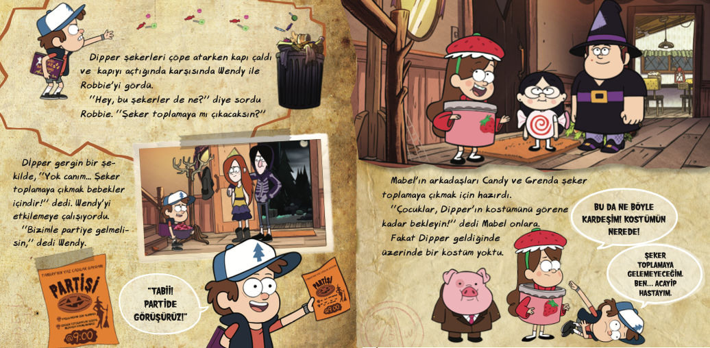 Disney Esrarengiz Kasaba Yaz Cadılar Bayramı