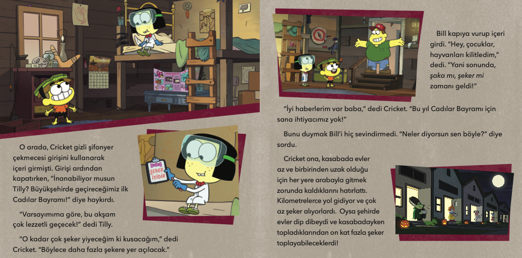 Disney Greenlerin BÜYÜKŞEHİR MACERALARI KANLI AY