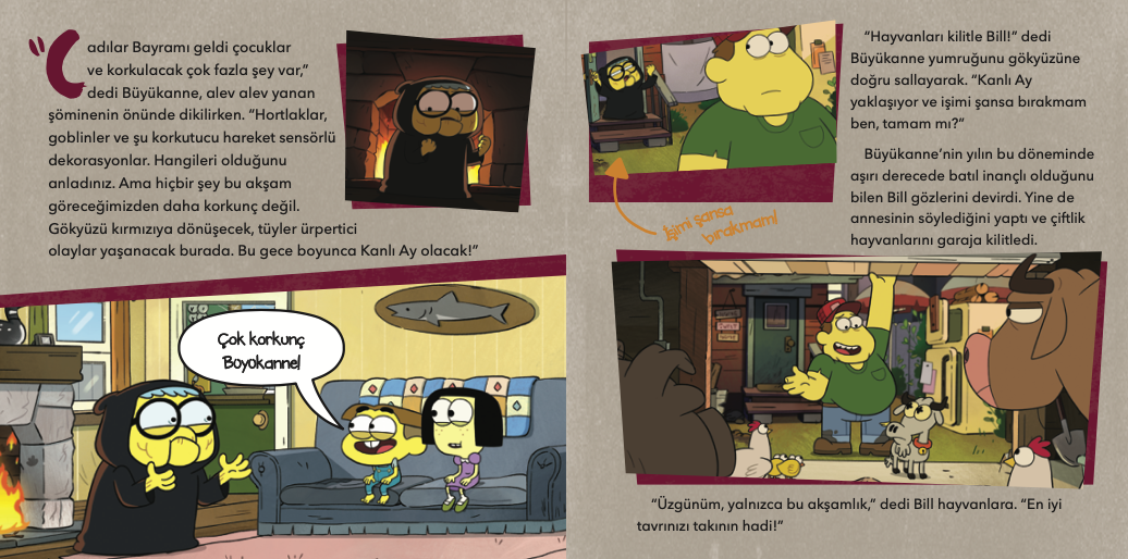 Disney Greenlerin BÜYÜKŞEHİR MACERALARI KANLI AY