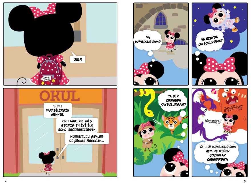 Disney Minnie Mouse Dev Hayaller