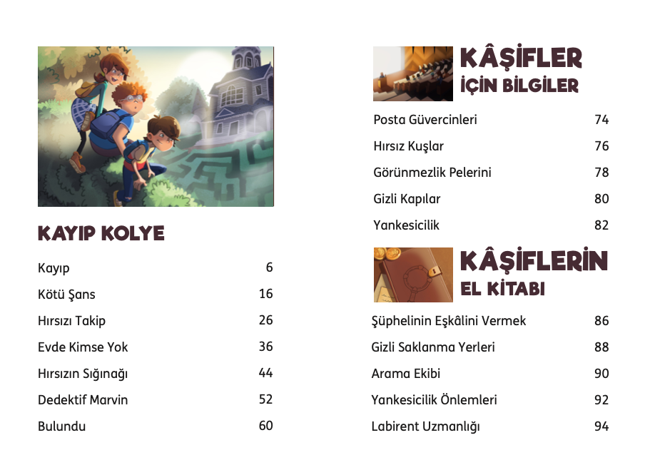 Küçük Kaşifler Kayıp Kolye