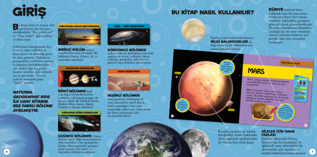 National Geographic İlk Uzay Kitabım