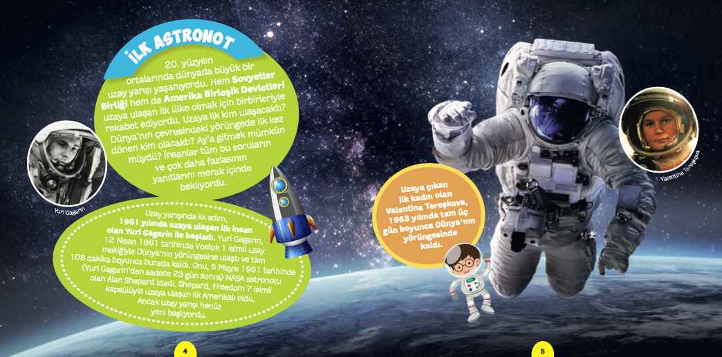 NG Kids Uzayı Keşfediyorum Astronot