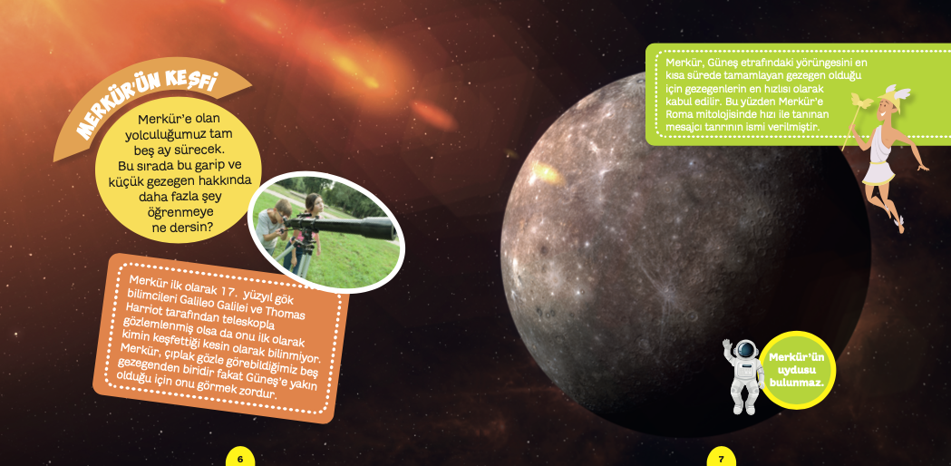 NG Kids Uzayı Keşfediyorum Merkür