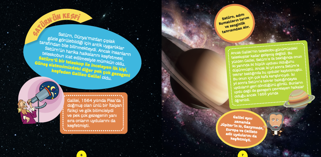 NG Kids Uzayı Keşfediyorum Satürn