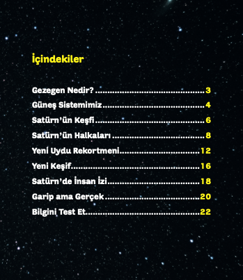 NG Kids Uzayı Keşfediyorum Satürn