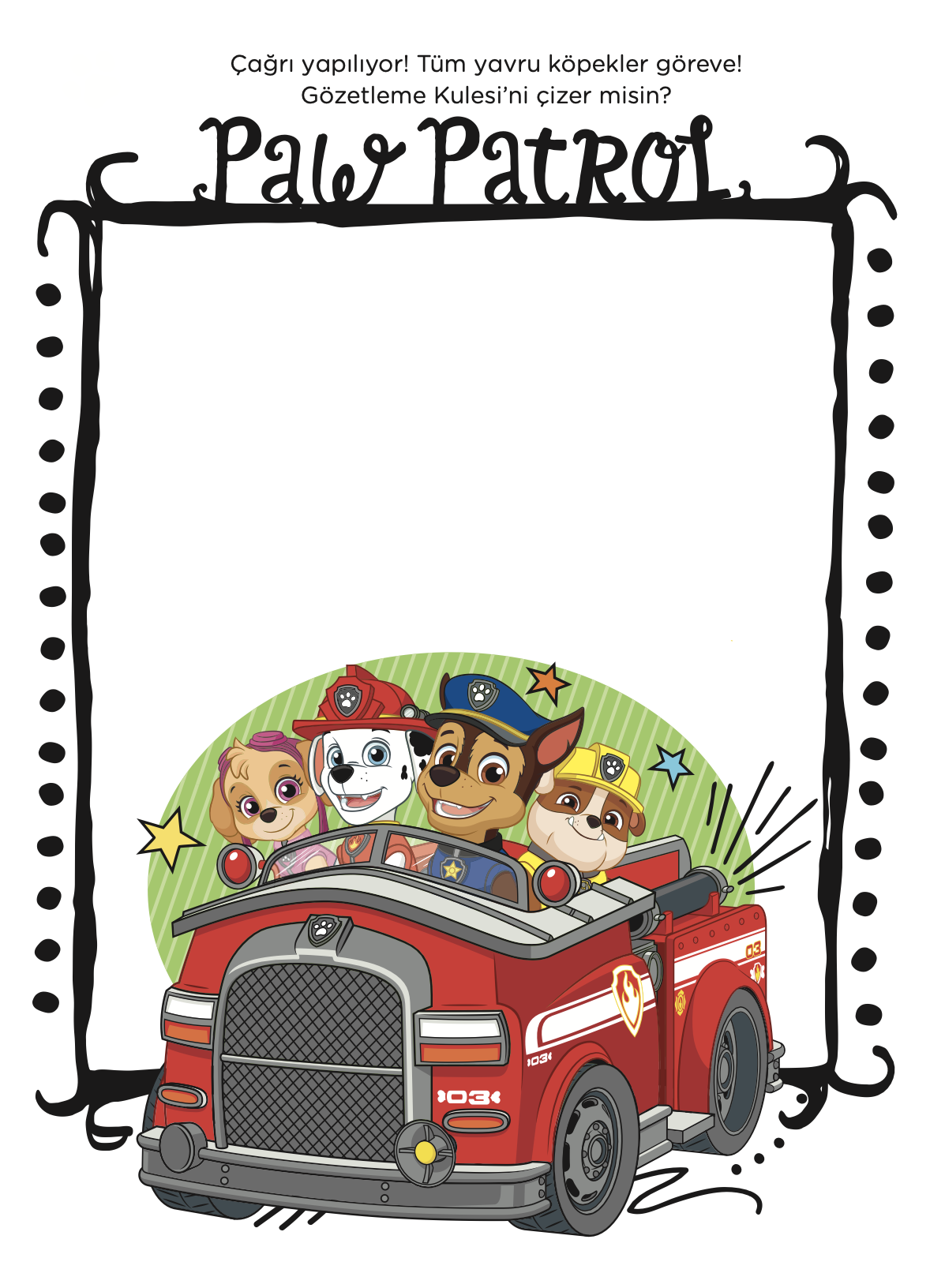 Paw Patrol -  Çizim Maceraları