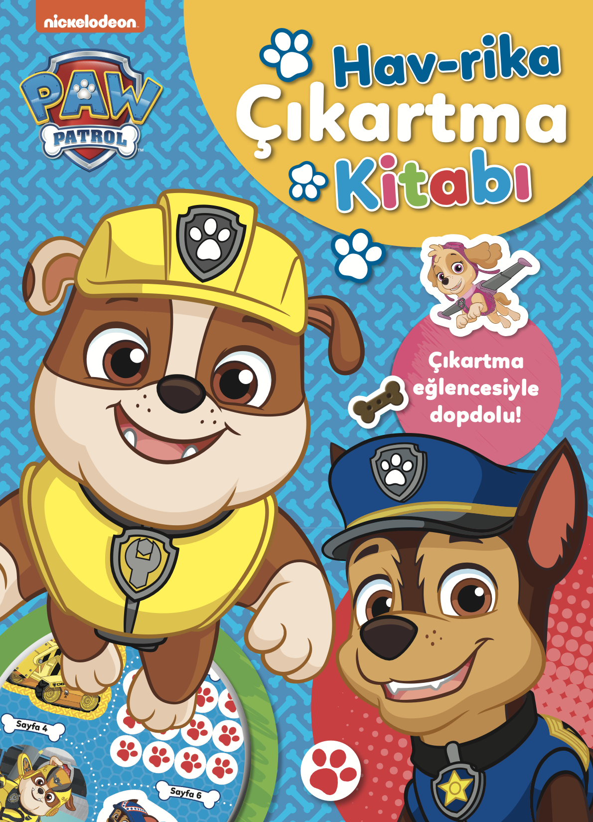 Paw Patrol -  Hav-rika Çıkartma Kitabı