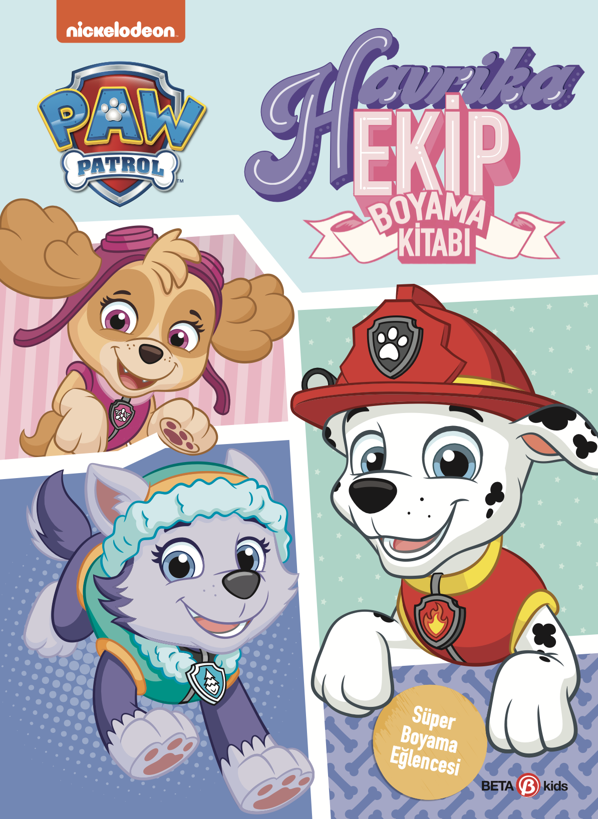 Paw Patrol -  Havrika Ekip Boyama Kitabı