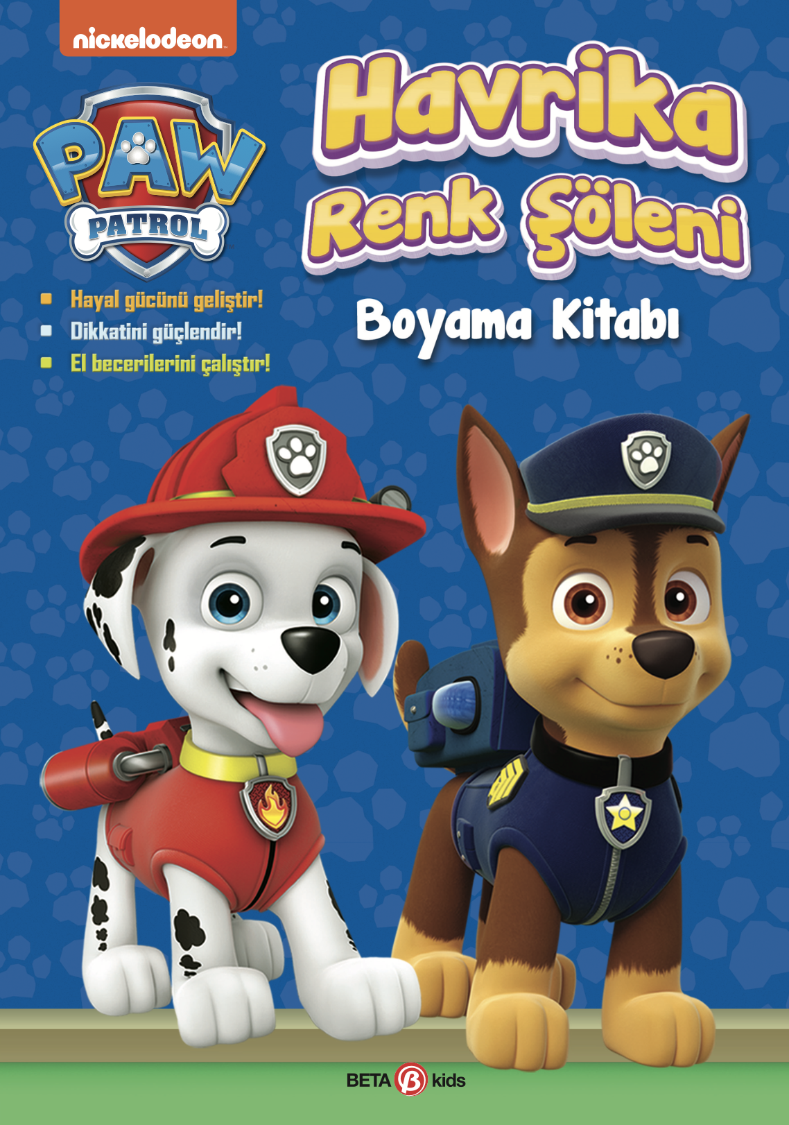 Paw Patrol -  Havrika Renk Şöleni Boyama Kitabı