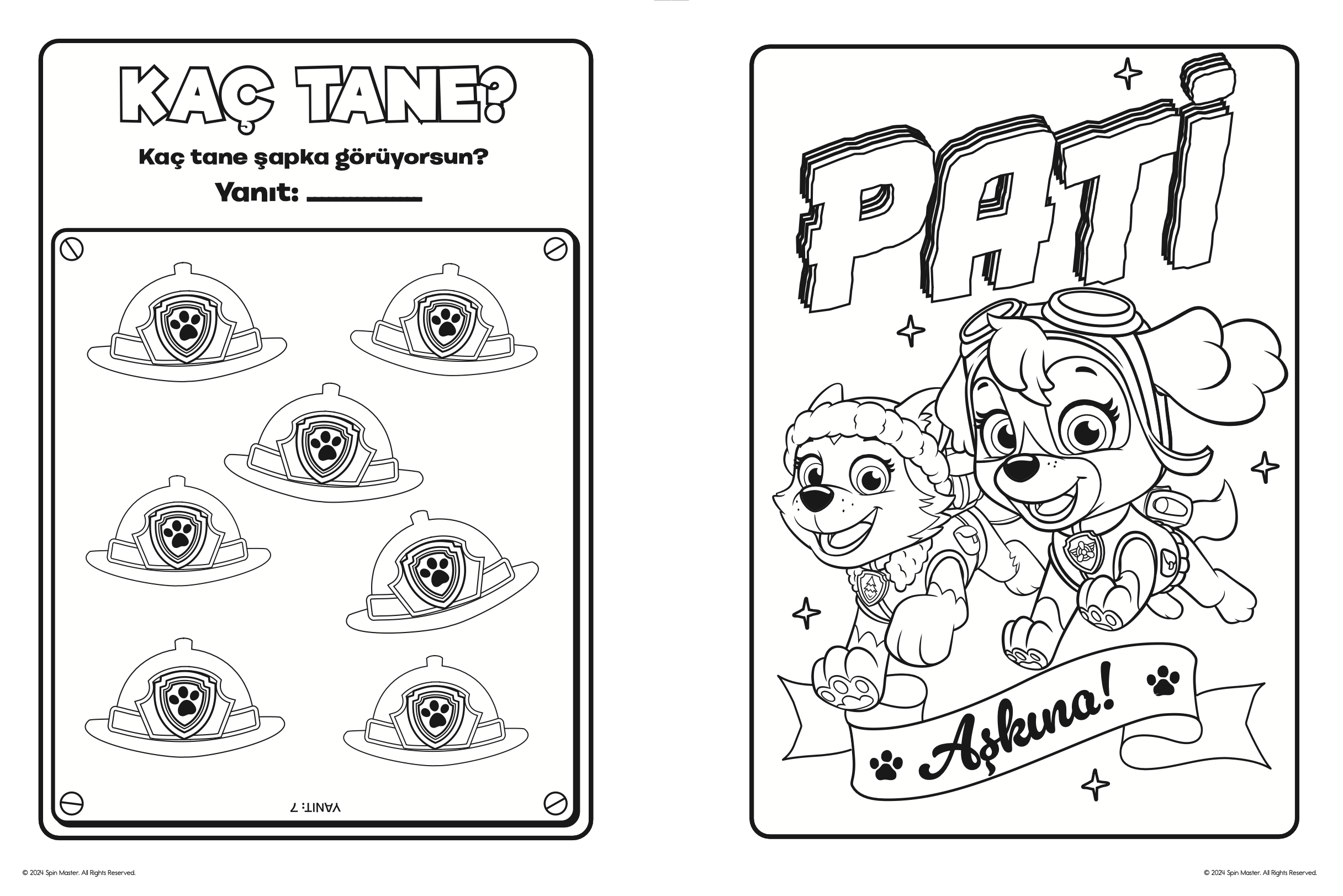 Paw Patrol -  Köpteşem Maceralar Boyama Kitabı