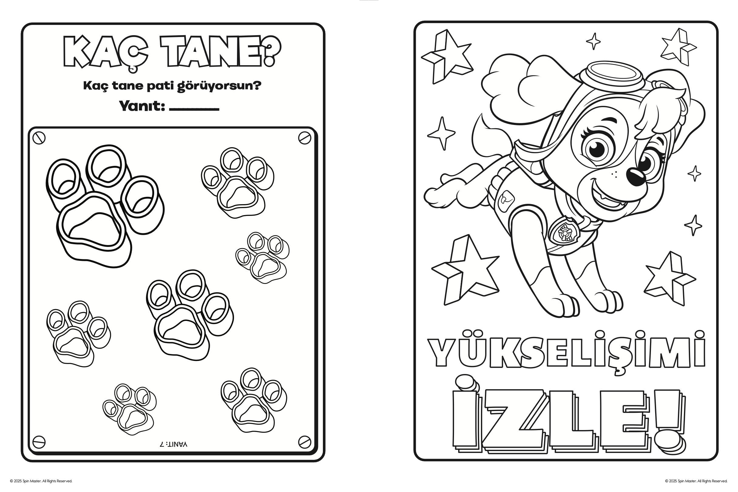 Paw Patrol -  Renkli Keşifler Boyama Kitabı