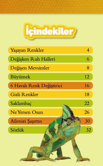 Renk Değiştiren Hayvanlar