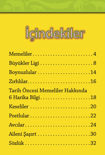 Tarih Öncesi Memeliler