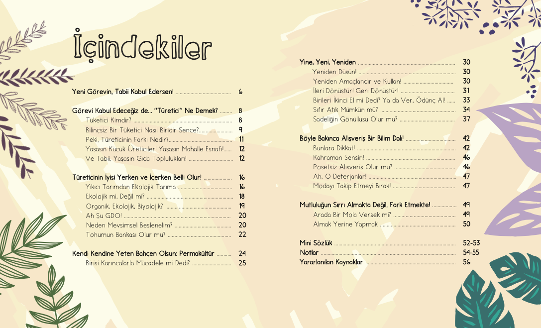 Türetici Çocuklar Ekolojik Yaşam Rehberi