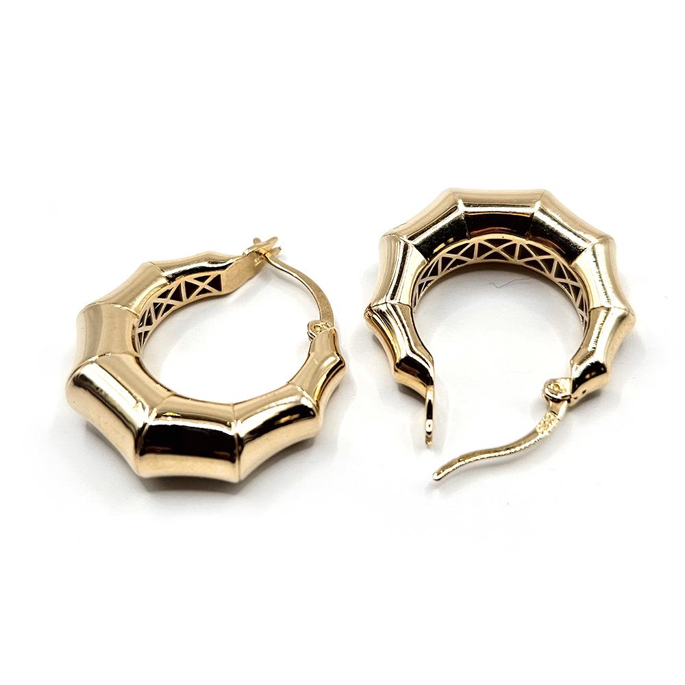 ALTIN HALKA KÜPE (14 Ayar / 2.95 gr)