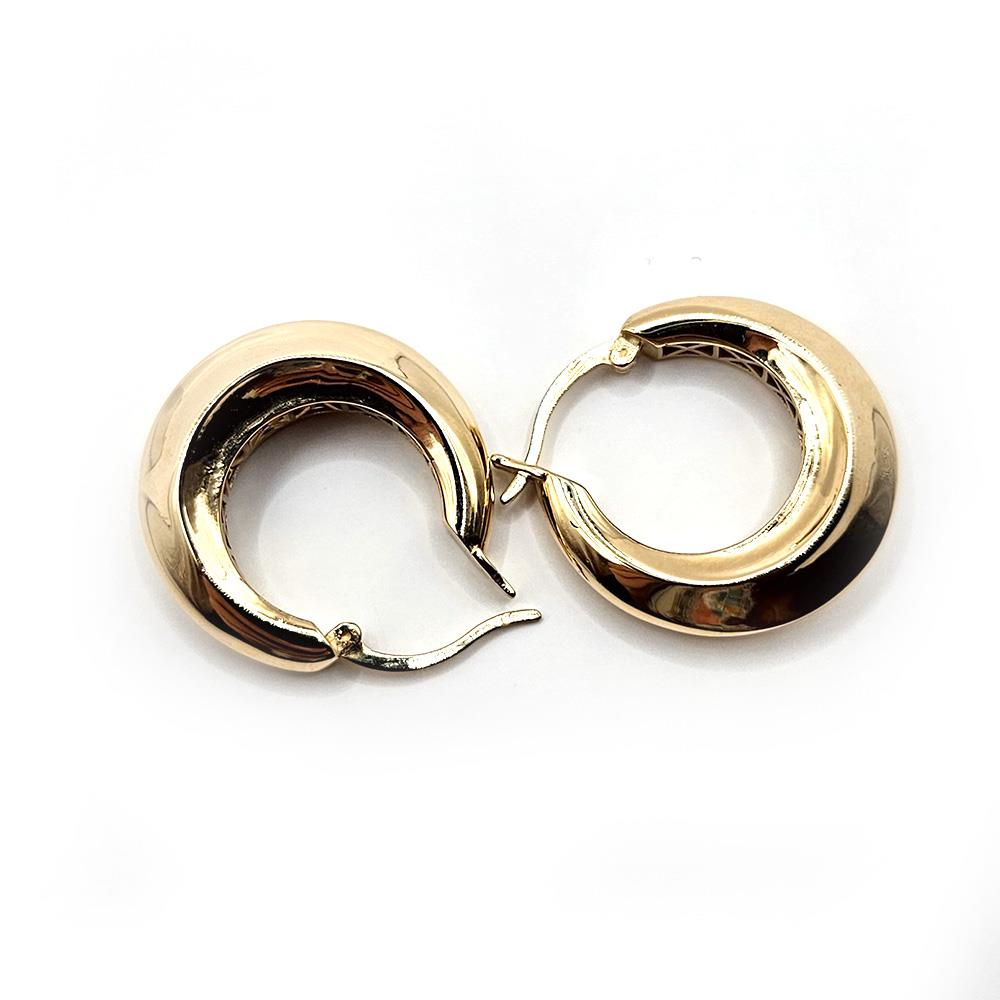 ALTIN HALKA KÜPE (14 Ayar / 3.36 gr)