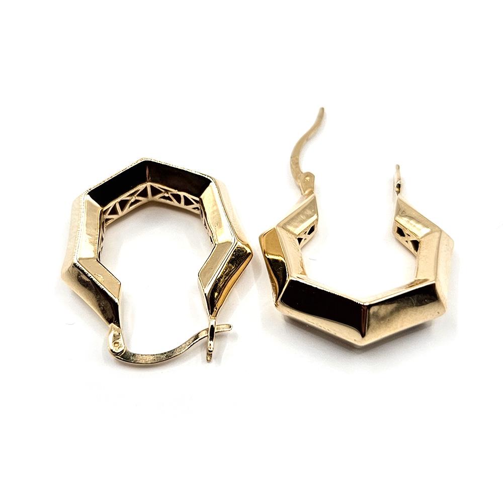 ALTIN HALKA KÜPE (14 Ayar / 3.44 gr)