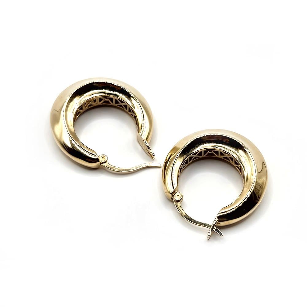 ALTIN HALKA KÜPE (14 Ayar / 3.36 gr)