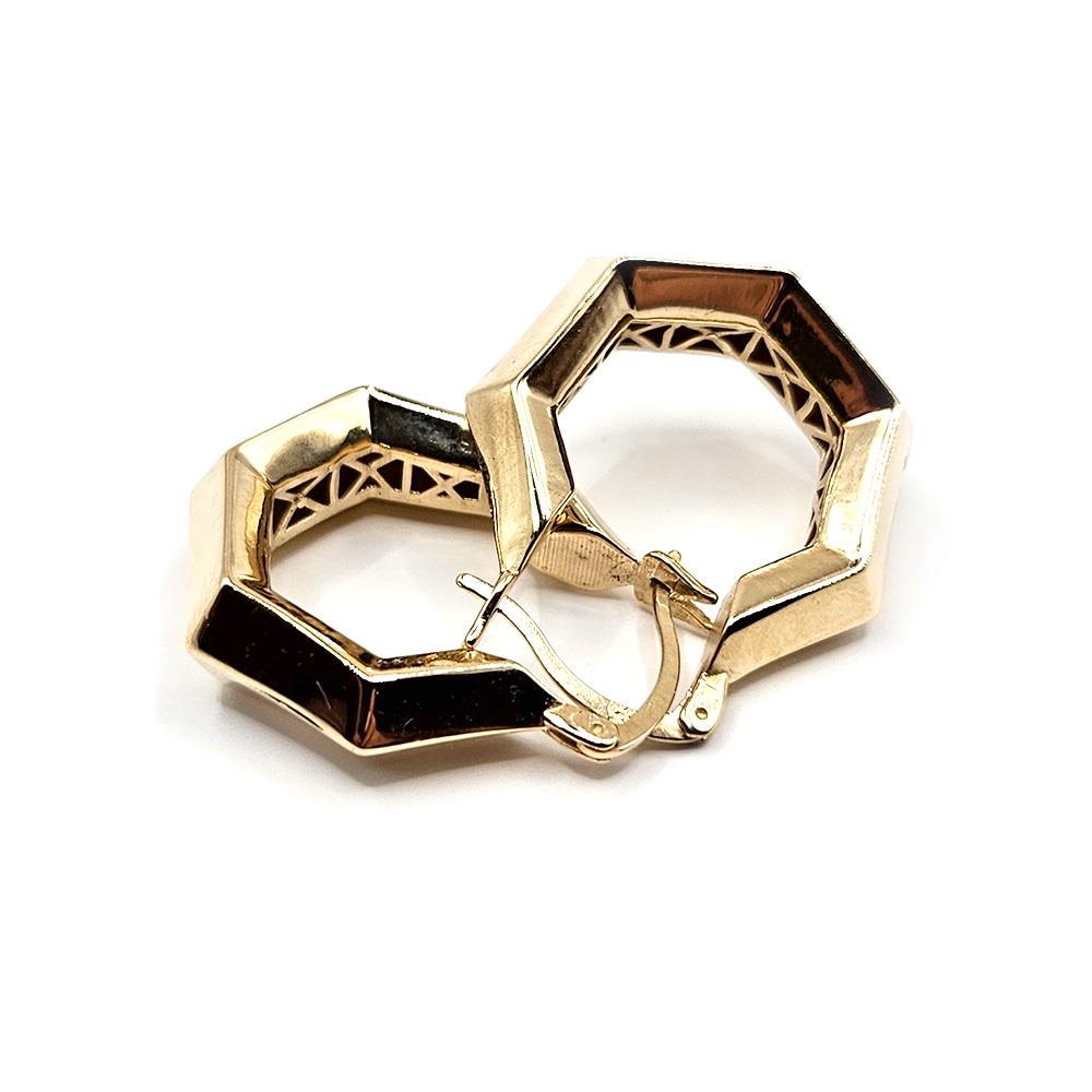 ALTIN HALKA KÜPE (14 Ayar / 3.44 gr)