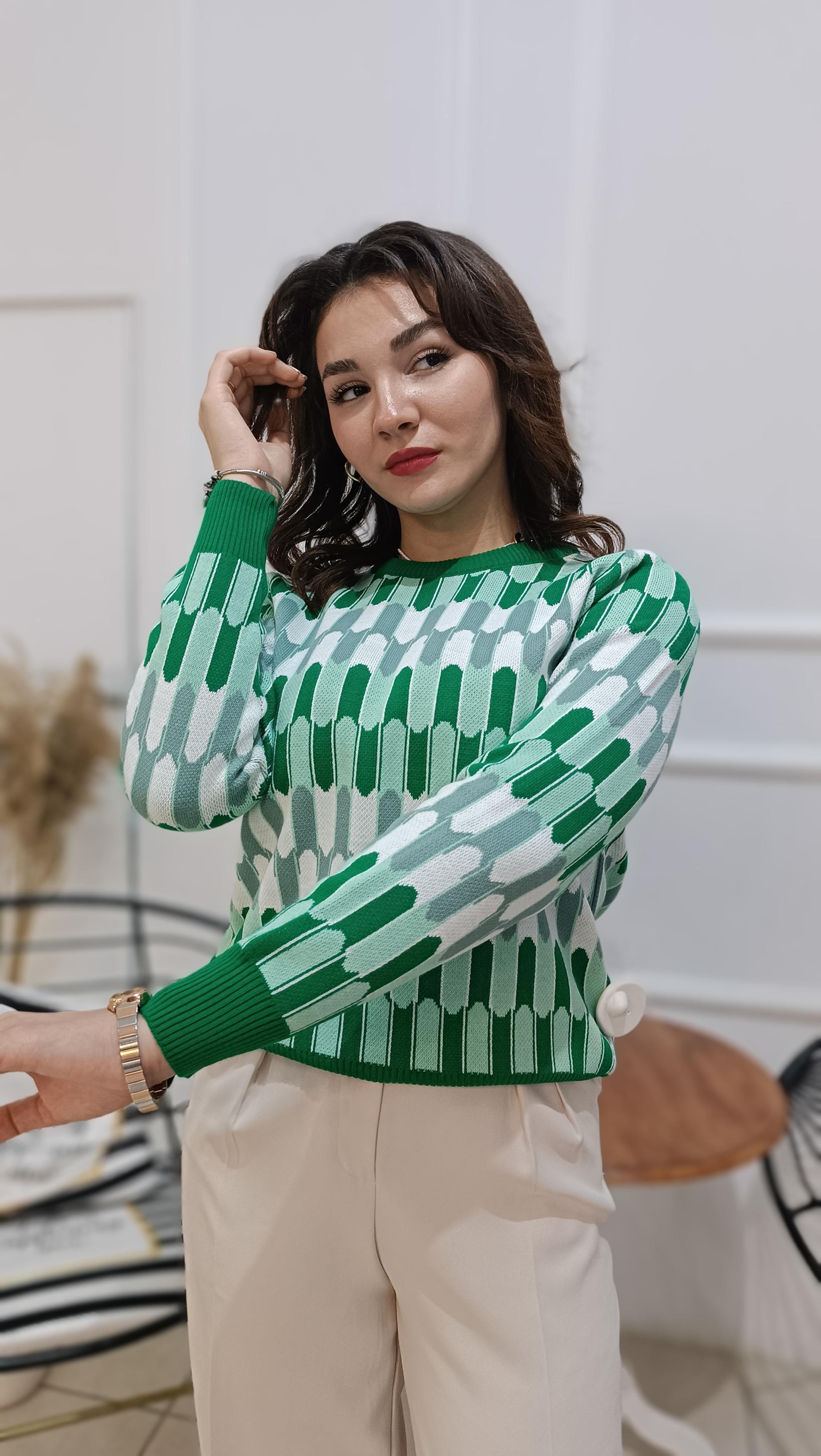 Damla Desen Çelik Dokuma Kazak