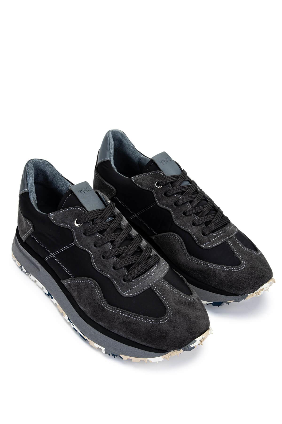 Tamer Tanca Vizon Süet Tamer Tanca Hakiki Deri Erkek Sneakers Spor Ayakkabı