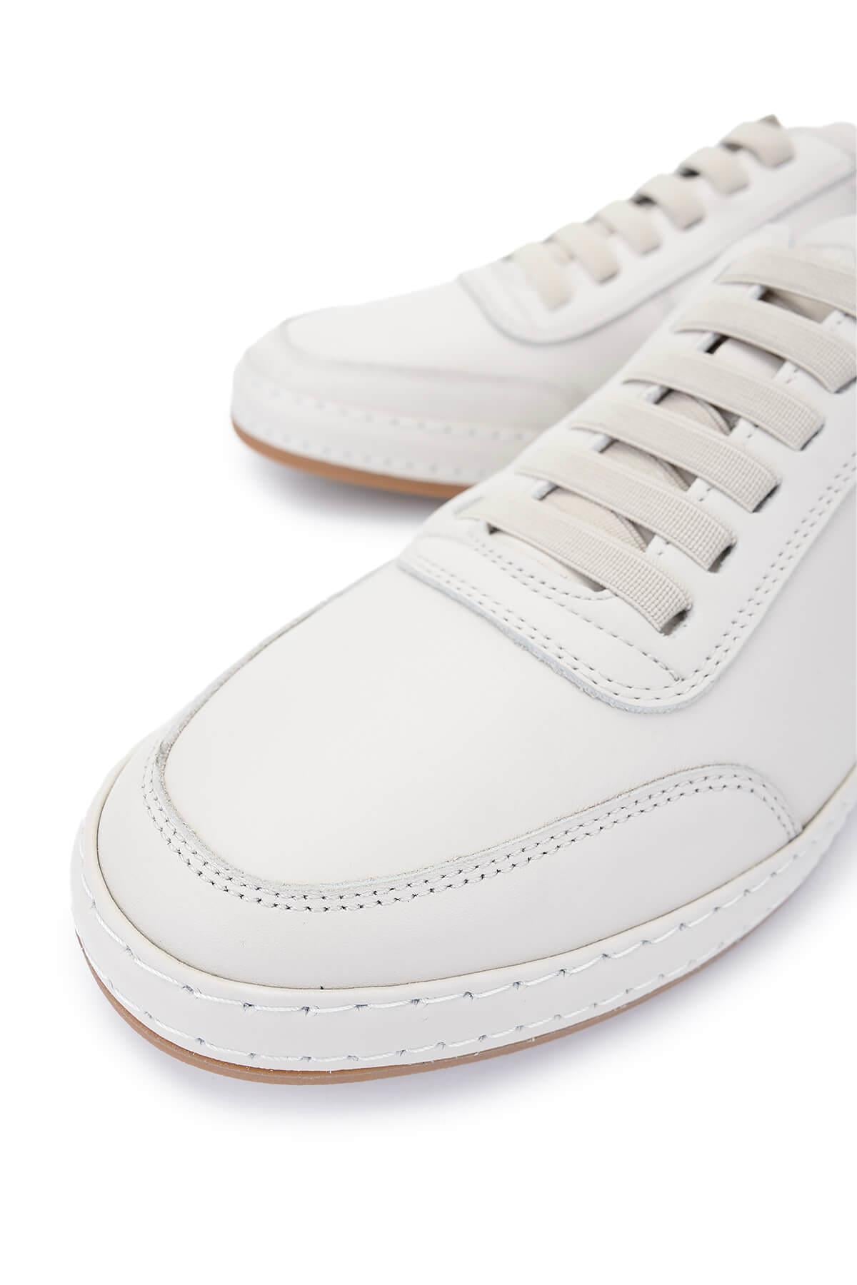 Tamer Tanca Vizon Nubuk Tamer Tanca Hakiki Erkek Deri Sneakers Spor Ayakkabı