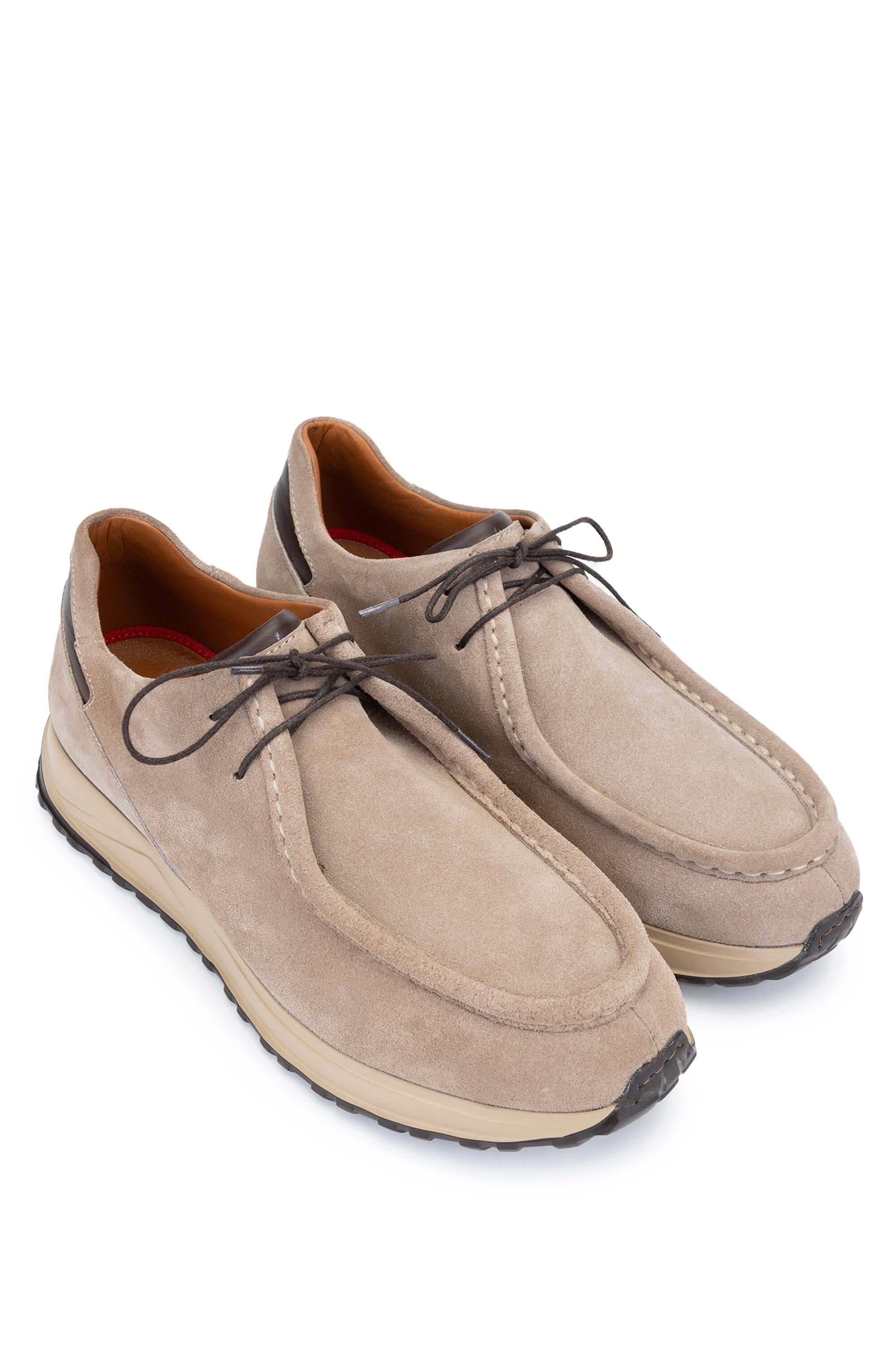 Tamer Tanca Siyah Süet Tamer Tanca Hakiki Deri Erkek Casual Ayakkabı