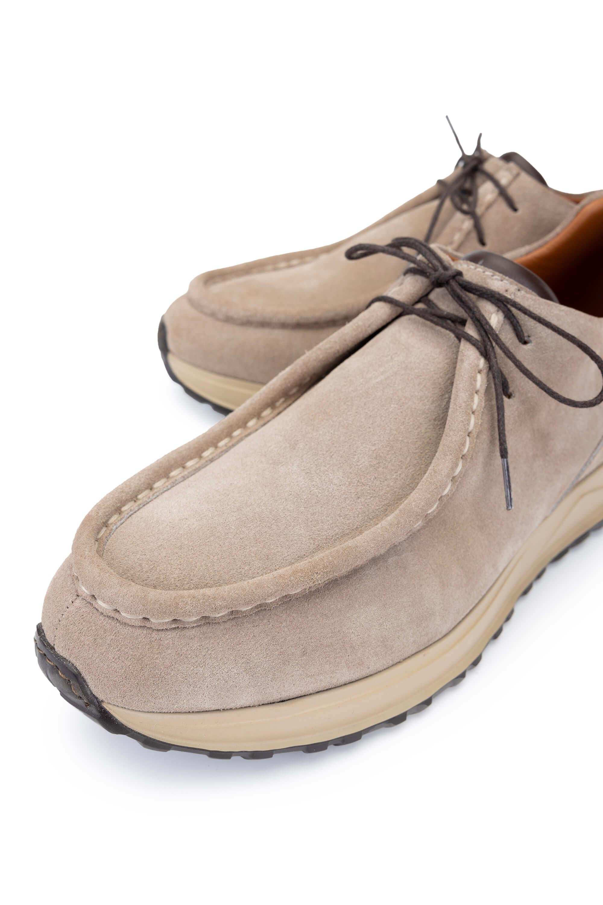 Tamer Tanca Siyah Süet Tamer Tanca Hakiki Deri Erkek Casual Ayakkabı