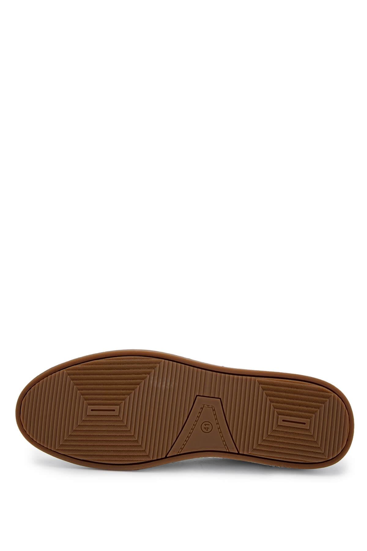 Tamer Tanca Vizon Nubuk Tamer Tanca Hakiki Erkek Deri Sneakers Spor Ayakkabı