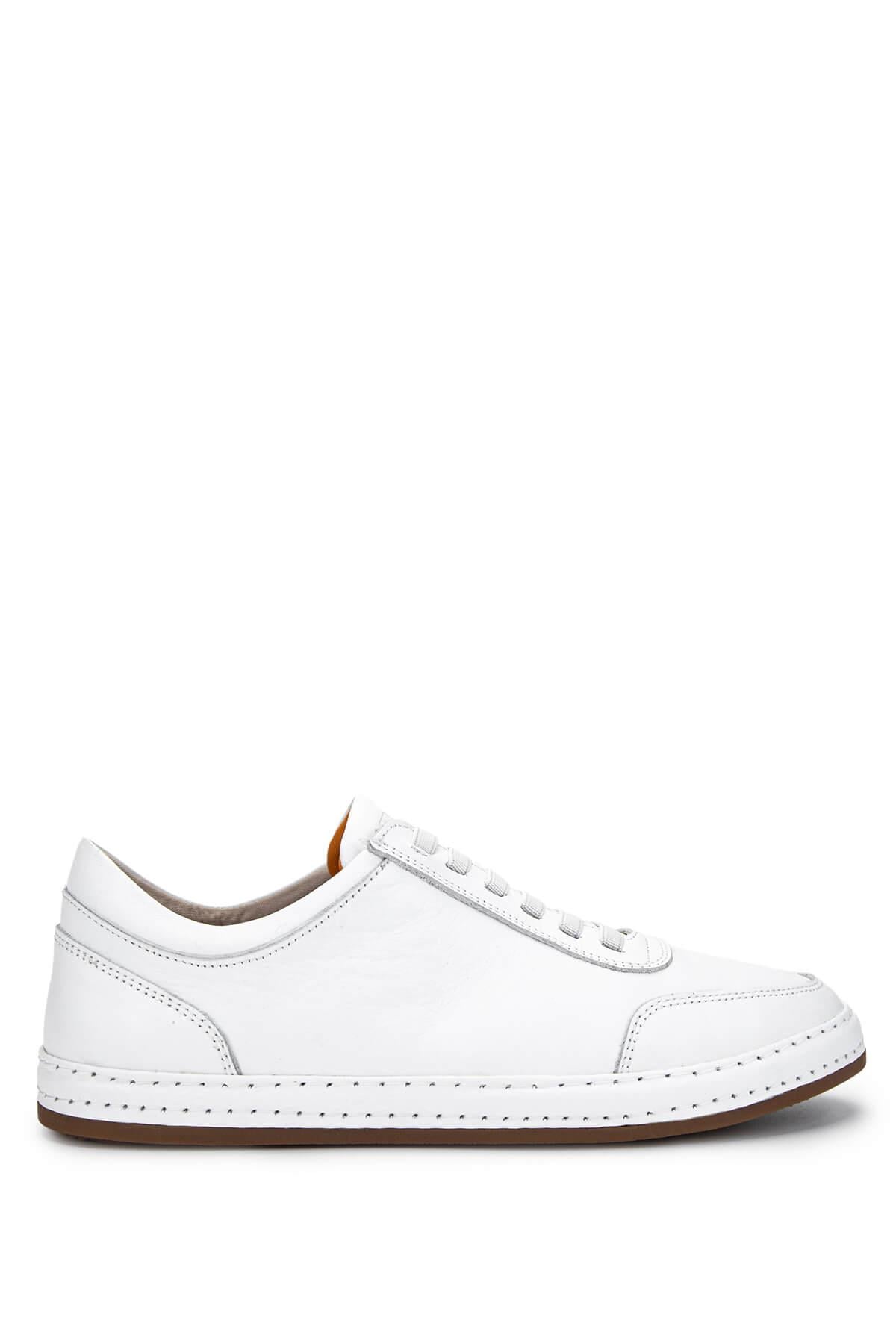 Tamer Tanca Vizon Nubuk Tamer Tanca Hakiki Erkek Deri Sneakers Spor Ayakkabı